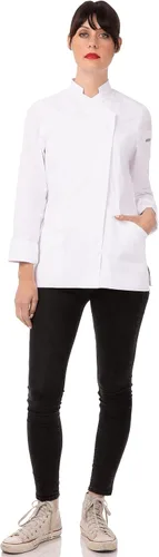 Miniatura 2 de Chef Works Marrakech V-Series - Abrigo de chef para mujer