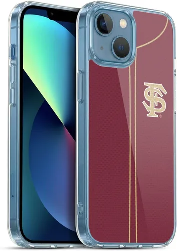 Miniatura 165 de Head Case Designs Funda de gel suave FSU Seminoles de la Universidad Estatal de Florida con licencia oficial compatible con Apple iPhone 13 Pro Max