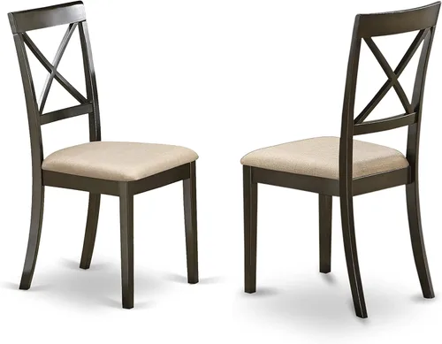 Miniatura 4 de East West Furniture LYBO5-CAP-C - Juego de mesa de comedor de 5 piezas, incluye una mesa de cocina rectangular con hojas de mariposa y 4 sillas