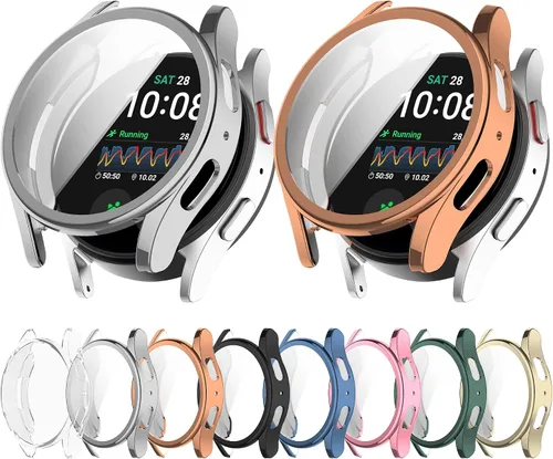 Miniatura 6 de Funda protectora de pantalla compatible con Samsung Galaxy Watch 7 de 1.575 pulgadas (1.575 in) y 1.732 pulgadas (1.575 in y 1.732 in), funda