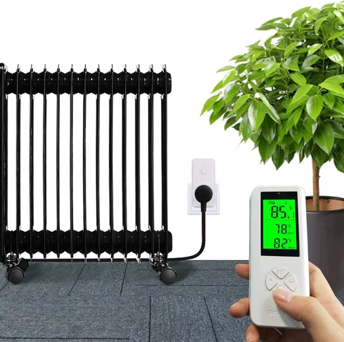 Miniatura 8 de DIGITEN Termostato inalámbrico enchufable, controlador de temperatura digital, termostato programable con sensor de temperatura integrado, control