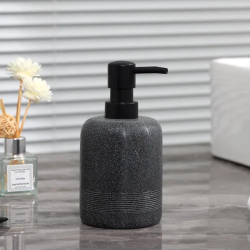 Miniatura 5 de Juego de dispensador de jabón, 2 unidades de 11.8 fl oz, 11 oz, dispensador de loción de jabón de manos para encimera de baño y fregadero de cocina