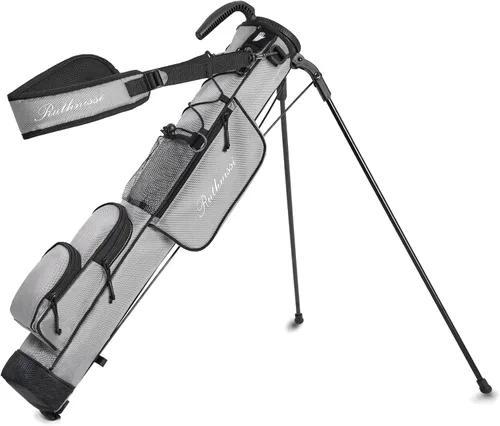 Miniatura 7 de Bolsa de golf ligera y fácil de transportar con correa acolchada, bolsa de golf duradera para hombres y mujeres