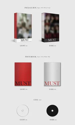 Miniatura 4 de JYP Ent 2PM - Must (Vol.7) Álbum (versión aleatoria) (VDCD6855)