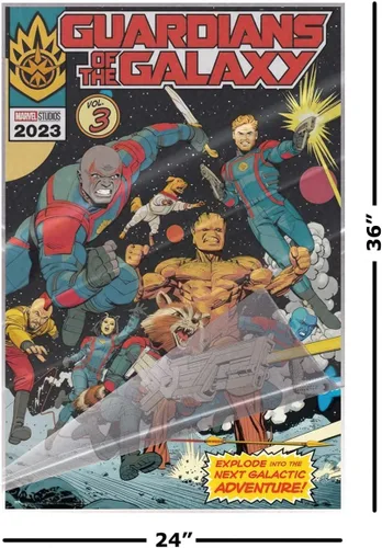 Miniatura 2 de Guardians Of The Galaxy Volume 3 - Comic Poster (Comic Cover) (Size: 24" x 36") (Laminated Poster)