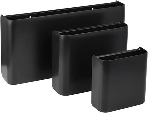 Miniatura 10 de Picowe Almacenamiento magnético para lavandería, contenedor grande para pelusas, contenedor de basura que ahorra espacio para colgar en secadora