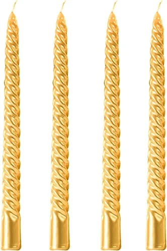 Miniatura 11 de Wrcevtor Juego de 4 velas cónicas de 8 pulgadas 7.5 horas de combustión limpia sin aroma, para bodas, fiestas, decoración del hogar y ocasiones