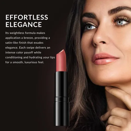 Miniatura 3 de Color Me Beautiful Color Renew Lápiz Labial, Maquillaje de Labios Vibrante, Fórmula Cremosa Hidratante Rosa de ante