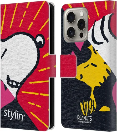 Miniatura 14 de Head Case Designs Funda de piel con licencia oficial de Peanuts Snoopy & Woodstock Balloon Halfs and Laughs para Apple iPhone 7/8/SE 2020 y 2022