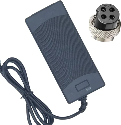 Miniatura 6 de Cargador de patinete eléctrico Suptopone 4 clavijas para Ninebot S/S-MAX/Mini PRO/Mini lite, cargador de batería de conector de 4 pines 63V 2A