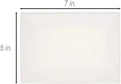 Miniatura 4 de CRAFT COUNTY Paquete de 1 lienzo estirado de gran valor: material fantástico para pintar con acrílico, óleo, colores al óleo mezclables con agua