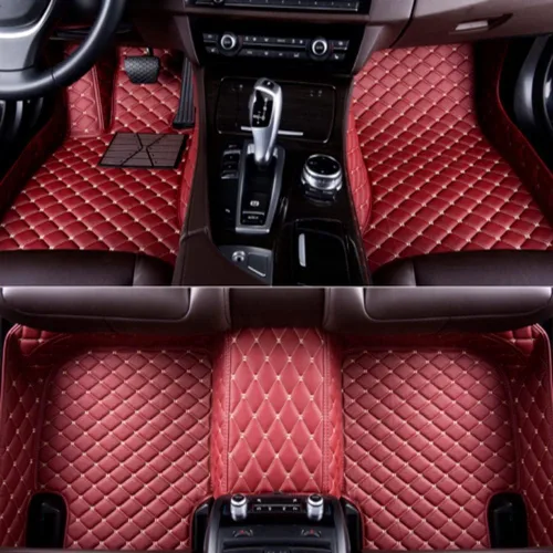Miniatura 29 de Alfombrillas personalizadas para automóvil compatibles con todos los modelos, sedán, SUV, Coupé, camión, deportes, 1996-2024, de cuero, cobertura