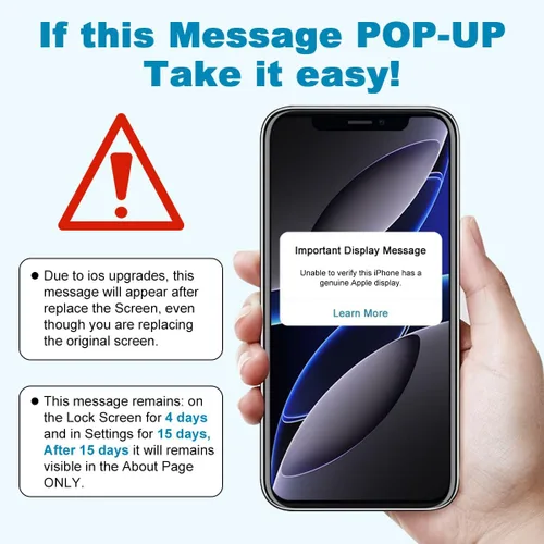 Miniatura 7 de [OLED] para iPhone Xs MAX Reemplazo de pantalla de 6.5 pulgadas [NO LCD] Pantalla 3D Touch Frame Asamblea Digitalizador para Modelo A1921, A2101
