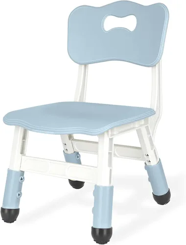Miniatura 11 de Silla para niños de altura ajustable, sillas para niños de 2 a 8 años con fundas para pies para el hogar, aula, jardín de infantes y lugares