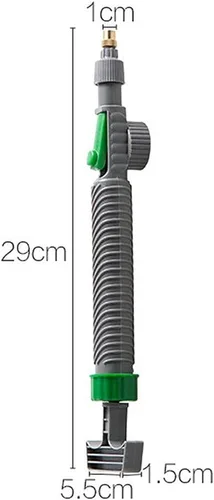 Miniatura 5 de Zerone Pulverizador de botellas de bebidas, rociador de jardín portátil con boquilla ajustable para césped y jardín, herramienta de riego de césped