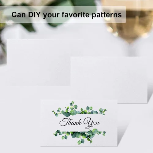Miniatura 3 de 120 piezas de tarjetas de lugar, tarjeta de asiento de 2x3.5 pulgadas en blanco para llenar en banquetes, tarjeta de acompañante, tarjetas de lugar
