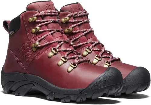 Miniatura 3 de KEEN Botas de senderismo impermeables de altura media para mujer, modelo Pyrenees