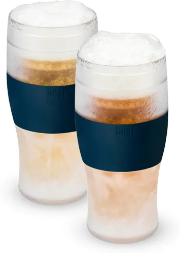 Miniatura 18 de Host Freeze, Tazas Congelables, Juego de Pintas Congelables, Cerveza Mantén Tus Bebidas Frías, Vasos Aislados de Doble Pared, Vaso Térmico para Café