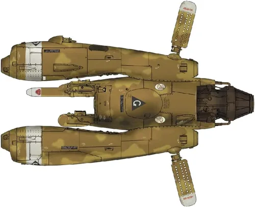 Miniatura 6 de Hasegawa Maschinen Krieger 64125 Jet de combate blindado antigravedad Pkf.85 Falke Ma.K. Modelo de plástico a escala 1/20 del 40 aniversario