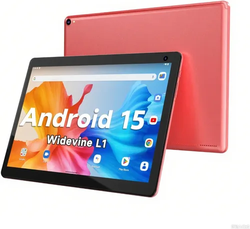 Miniatura 10 de COOPERS Tablet 10 pulgadas, Android 15 Tablet, 32GB ROM 1TB Expandir Tabletas de computadora, Procesador Quad Core 6000mAh Batería, Pantalla táctil