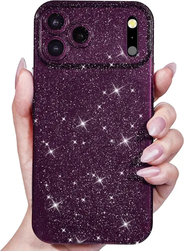 Miniatura 11 de Svanove Funda para iPhone 11 con Purpurina, Brillante Femenina Linda con Brillo Resplandeciente Reluciente Luminosa Funda de Teléfono para Mujeres