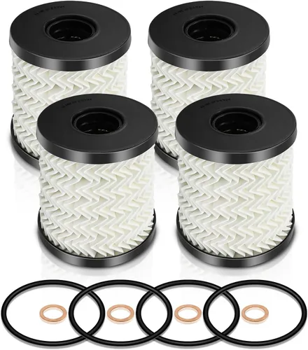 Miniatura 7 de Kit de filtro de aceite 2 unidades para Mini Cooper R56 R60 R58 R59 Countryman Clubman Paceman Coupe Reemplazar 11427622446