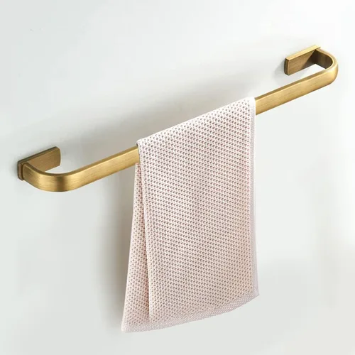 Miniatura 2 de WINCASE Accesorios de baño de latón, soporte para toallas de baño, antiguo, juego de barra de toalla, soporte para papel higiénico, gancho