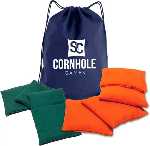 Miniatura 3 de Bolsas de cornhole resistentes al clima (juego de 8) - Tamaño/peso profesional de regulación (16 oz) - Uso en tableros de cornhole profesionales