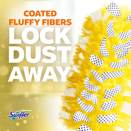 Miniatura 8 de Swiffer Plumeros de repuesto para limpieza, alternativa desechable de plumas y microfibra, para quitar el polvo de muebles, persianas, ventiladores