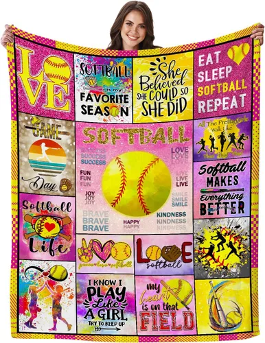 Miniatura 11 de Manta de Regalos de Baloncesto para Niñas y Mujeres Manta de Tiro de Baloncesto de Franela Ultra Suave Mercancía Regalos Deportivos para Amantes