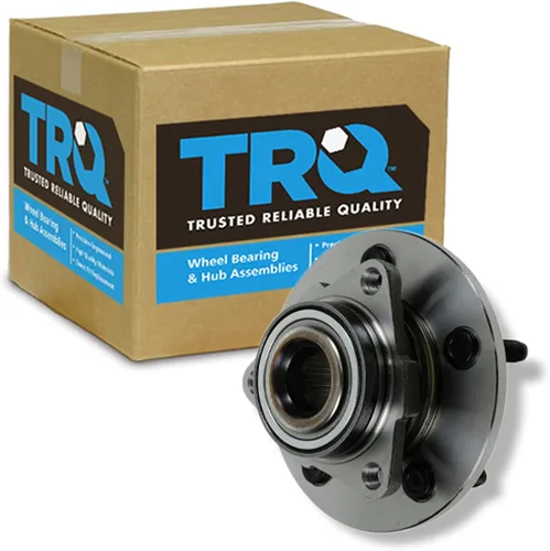 Miniatura 148 de TRQ Cojinete de rueda delantera y conjunto de cubo con sensor ABS compatible con Toyota Sequoia 2008-2022 Tundra 2007-2021