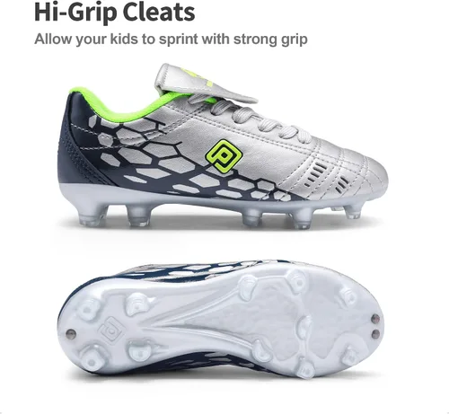 Miniatura 3 de DREAM PAIRS Zapatos de fútbol para niños y niñas (bebéniño pequeñoniño grande)