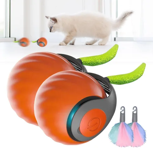 Miniatura 12 de Upgrade Speedy - Juguete para gatos con cola 3.0, juguete interactivo para gatos de interior, juguete interactivo para gatos de interior, recargable
