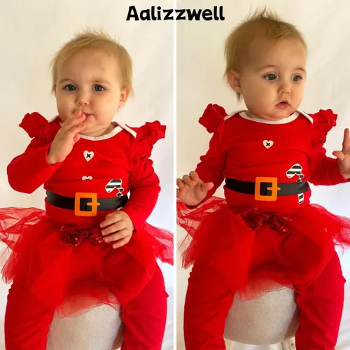 Miniatura 3 de Aalizzwell Trajes de Navidad para bebés y niñas
