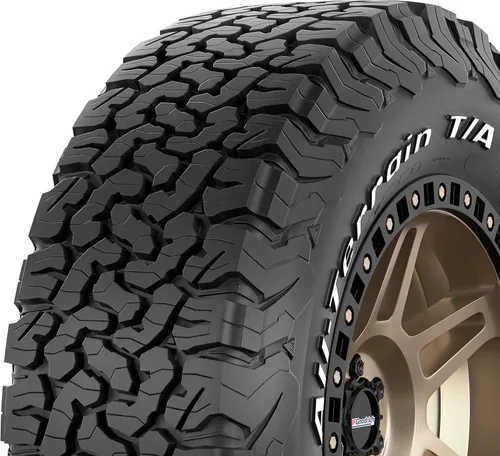 Miniatura 3 de BFGoodrich Neumático radial para automóvil todo terreno T/A KO2 para camiones ligeros, SUVs y crossovers, 34x10.50R17/D 120R 120R
