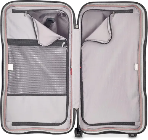 Miniatura 6 de DELSEY Paris Securitime - Maletero giratorio de 260in Antracita Checked-Medium 26 Inch Equipaje
