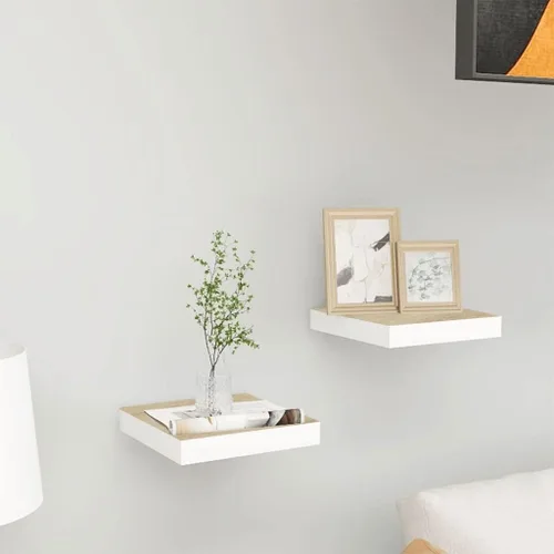 Miniatura 98 de Estantes flotantes de pared, juego de 4 estantes decorativos para montar en la pared, estante colgante con soportes invisibles para decoración