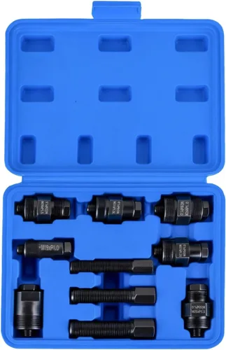 NYXOVA Juego de 10 extractores de volante de motocicleta, kit de herramientas universal compatible con motocicletas Honda, Suzuki, Kawasaki, Yamaha,