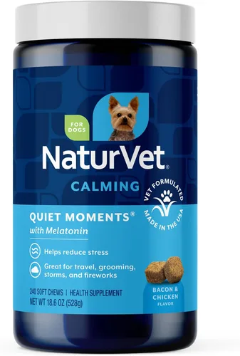 Miniatura 18 de NaturVet Quiet Moments Spray Calmante Herbal para Habitación Suplemento para Perros – Ideal para Automóviles, Jaulas para Perros, Nuevos Entornos