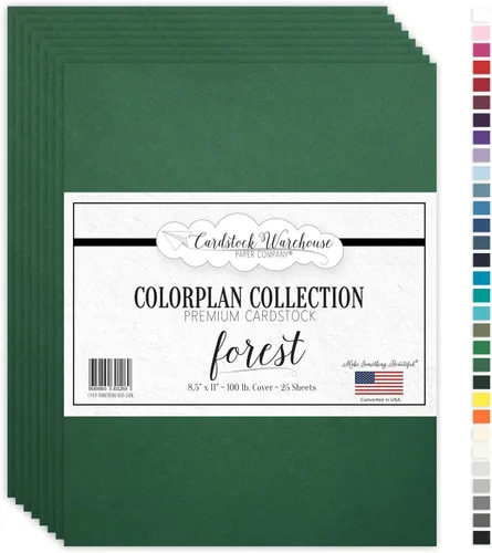 Miniatura 15 de Cardstock Warehouse Colorplan Amatista púrpura – 8.5 x 11 pulgadas – 100 libras / 9.52 oz/m² de papel de cartulina mate premium – 25 hojas