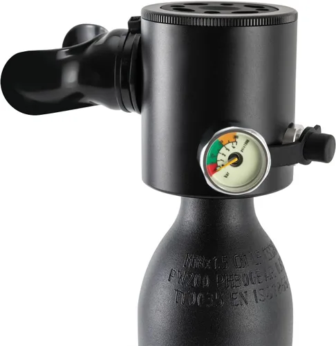 Miniatura 5 de Mini tanque de buceo conjunto de buceo, equipo de buceo inflable de 0.5L, tanque de oxígeno para respiración subacuática, constante con válvula