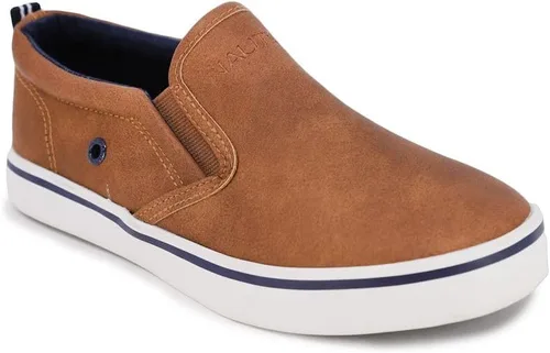 Miniatura 2 de Nautica Akeley - Tenis para niños sin cordones para jóvenes y niños (niños grandes, pequeños y bebés)