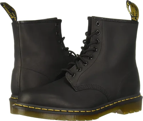 Miniatura 12 de Dr. Dr. Martens 1460 Original- Botas de cuero con 8 ojales, para hombre y mujer, negro, 6