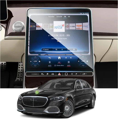 Protector de pantalla de clase S para Mercedes Clase S W223 de 12.8 pulgadas, pantalla táctil Mercedes-Benz Clase S, accesorios de vidrio templado