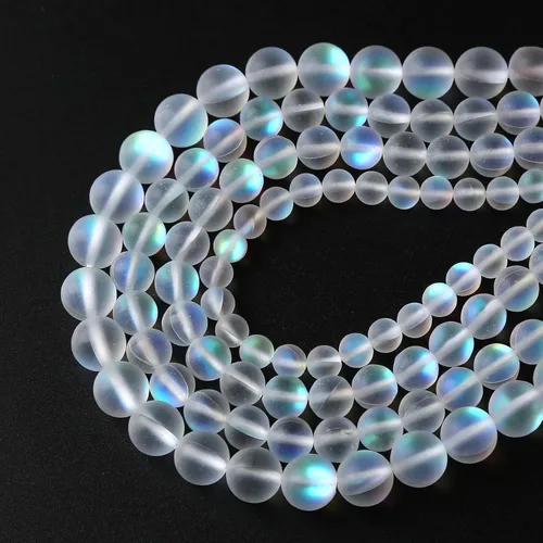 Miniatura 60 de 100 cuentas redondas sueltas de hematita negra de grado AAA para hacer joyas y pulseras