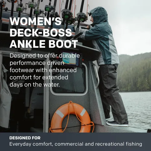 Miniatura 2 de Grundens DECK-BOSS - Botas de tobillo para mujer Duradero, impermeable, azul agua profunda, W