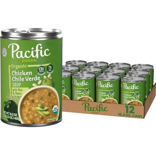 Miniatura 11 de Pacific Foods Chile vegetal orgánico tostado al fuego, a base de plantas, lata de 16.5 onzas (paquete de 1)