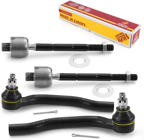 Miniatura 172 de Metrix Premium Chassis Parts - Juego de 4 barras de acoplamiento interior y exterior para Audi A3 15-16, Seat Leon 06-20 (México), 09-17 Volkswagen