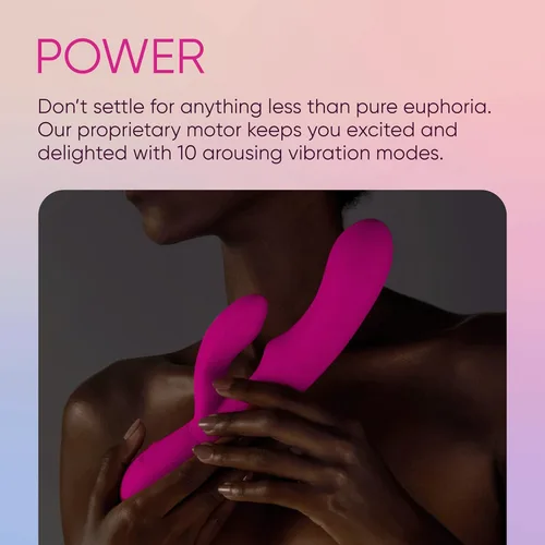 Miniatura 3 de Femme Funn Vibrador Ultra Rabbit – Vibrador de punto G de 7 velocidades y recargable por USB – Discretos juguetes de consolador rosa para mujeres