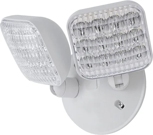 Miniatura 8 de TANLUX Iluminación de cabeza remota de emergencia, 1 paquete de luz de emergencia de un solo cabezal, certificación UL, entrada de voltaje múltiple